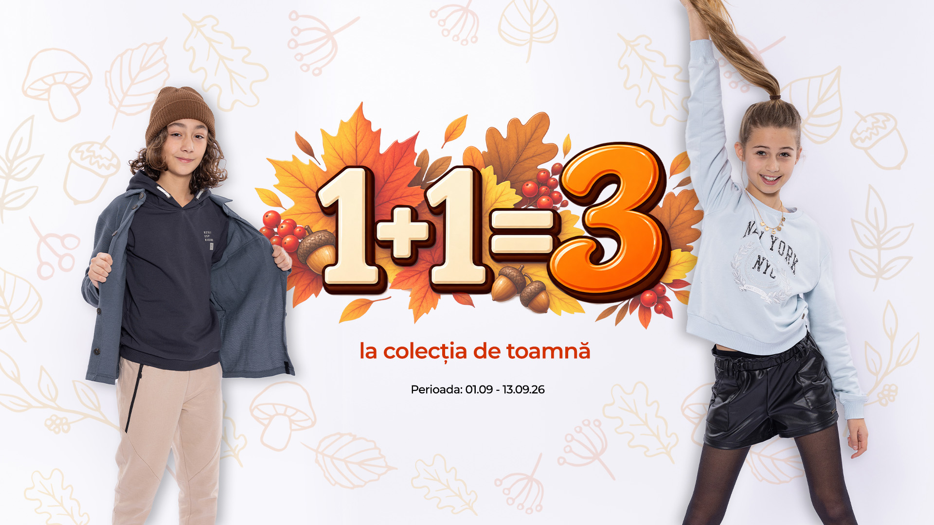 TOAMNA începe cu un CADOU